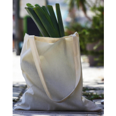 Bags by JASSZ Uniszex organikus speciális táska Bags by JASSZ Popular Organic Cotton Shopper LH Egy méret, Fehér