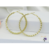  Bahar gold filled bőrbarát karika fülbevaló-14K