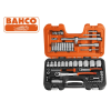 Bahco Dugókulcs készlet 1/2"-1/4" 12 lap 4-13 10-32 mm 56 db-os - Bahco