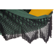  Bahia Verde-preto Lux L függőágy kerti bútor