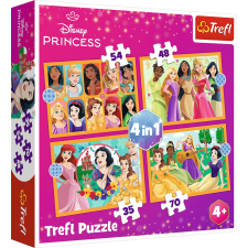 Bajkás történetek – 4 az 1-ben Disney kirakós puzzle, kirakós
