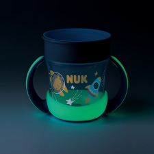 Bájos itató pohár Mini Magic NUK Cup Night 160 ml blue babaétkészlet