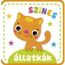 BAJUSZKA KFT. - Színes állatkák - szivacskönyv gyermek- és ifjúsági könyv
