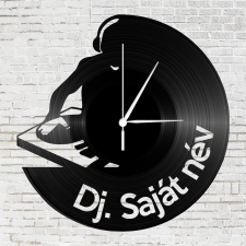 Bakelit falióra - Dj saját névvel falióra