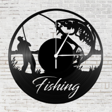  Bakelit óra - Fishing falióra