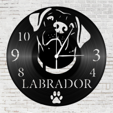 Bakelit óra - labrador, Bakelit óra - labrador falióra