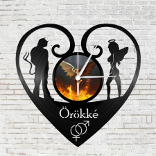 Bakelit óra - Ördög Angyal - Örökké falióra
