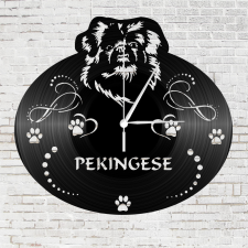Bakelit óra - pekingi - Palotapincsi, Bakelit óra - pekingi - Palotapincsi falióra