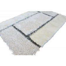 Bakero Bakero Shaggy Luda Chips white Szőnyeg (130x190 cm) lakástextília