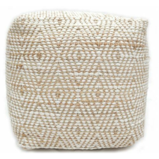 Bakero Pouf Abella ivory (40x40 cm) lakástextília