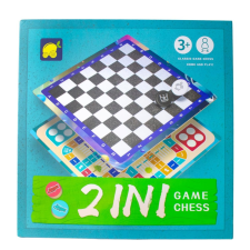 Baking &amp; Pet Kft 2 az 1-ben mágneses sakk és repülő sakk társasjáték