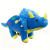 Baking & Pet Kft Dinoszaurusz Triceratopsz Plüss 40cm, Kék