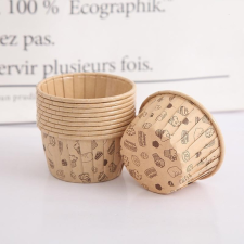 Baking &amp; Pet Kft Kraft Muffin Papír Kapszula – Mintás 12db sütés és főzés