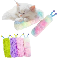 Baking &amp; Pet Kft Plüss hernyó ölelő párna macskáknak - 30cm játék macskáknak
