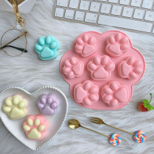 Baking &amp; Pet Kft Szilikon Sütőforma – Mancs Alakú Mélyedésekkel (7 Részes) sütés és főzés