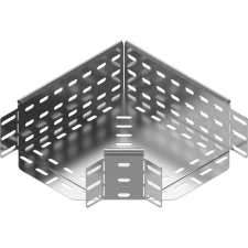 BAKS KKP400H100 vízszintes sarokidom sarokösszekötővel 100x400mm 90 fokos 112240 villanyszerelés