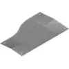 BAKS PZRDLC600/500 Kábellétra szűkítőidom fedél 600/500mm balos, forgóretesszel, anyagvastagság 2,0mm 210306