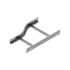 BAKS RDLC400/300H50N Kábellétra szűkítőidom 50x400/300mm balos, szalaghorganyzott, anyagvastagság 2,0mm 458140