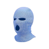 Balaclava - kötött szopóálarc 3 nyílással (kék)