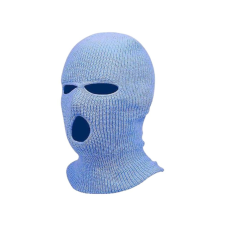 Balaclava - kötött szopóálarc 3 nyílással (kék) maszk