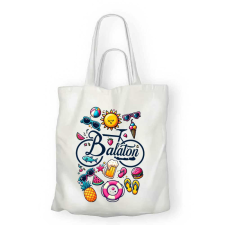  Balatonos vászontáska, Balaton bringa ajándéktárgy