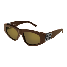 Balenciaga BB0095S-020 SHINY BROWN MIRROR BRONZE napszemüveg napszemüveg