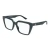 Balenciaga BB0130O 015 BLUE DEMO LENS szemüveg