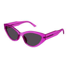 Balenciaga BB0306S-005 TRANSPARENT FUCHSIA GREY napszemüveg