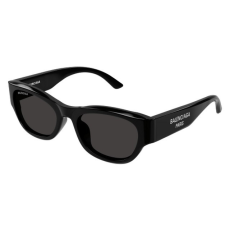 Balenciaga BB0389SK 001 SHINY SOLID BLACK GREY napszemüveg