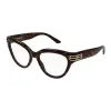 Balenciaga BB0436O 002 HAVANA DEMO LENS szemüveg