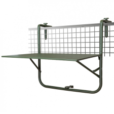  Balkon asztal 60x40cm összecsukható zöld ZT41871 kerti bútor