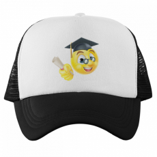  Ballagás Emoji - Trucker Hálós Baseball Sapka