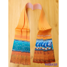  Ballagási szalag 6 cm - Világháló dekorációs kellék