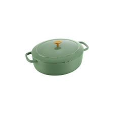 Ballarini BELLAMONTE OVAL CAST IRON POT 75003-574-0 - 5.5 LTR GREEN edény