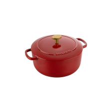 Ballarini Bellamonte Round Cast Iron Pot - Red, 2.6 ltr edény