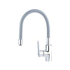 Balletto mosogató csaptelep hajlékony szilikon kifolyó csővel, szürke (81121)