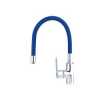 Balletto mosogató csaptelep, hajlékony szilikon kifolyócsővel, 35mm, kék (81123)