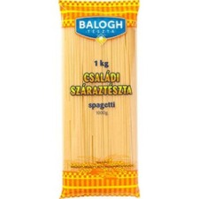 BALOGH CSALÁDI TÉSZTA SPAGETTI TOJÁS NÉLKÜLI 1KG tészta