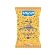 BALOGH TÉSZTA ZRT. BALOGH tészta 400g Szarvacska tészta