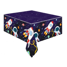 Balonevi Asztalterítő Űrhajó mintás party kellék