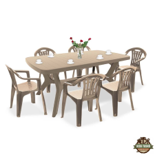  Balorca 6+1 kerti bútor garnitúra szett kerti bútor