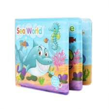 Bam-Bam Bath Book fürdési játékkönyv 6m+ Sea World 1 db készségfejlesztő