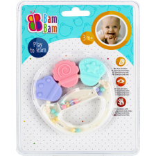 Bam Bam Színes baba csörgő egyéb bébijáték
