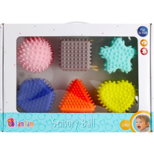 BamBam érzékfejlesztő tüskés formák 6dbos kreatív és készségfejlesztő