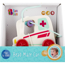 BamBam kisautó 18hó+ - Mentőautó (01536A) autópálya és játékautó