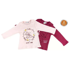 Bambi Disney Bambi baba póló felső 2 db-os pink 86/92cm gyerek póló