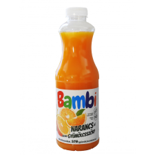 Bambi light narancs ízű gyümölcsszörp - 1000ml szörp