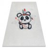  BAMBINO 1129 mosható szőnyeg panda gyerekeknek csúszásgátló - krém 80x150 cm