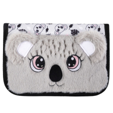 BAMBINO szőrmés kihajtható tolltartó - Koala tolltartó