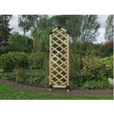 Bambus z kerítés rácsos design térelválasztó 60x180 cm natúr kerti bútor